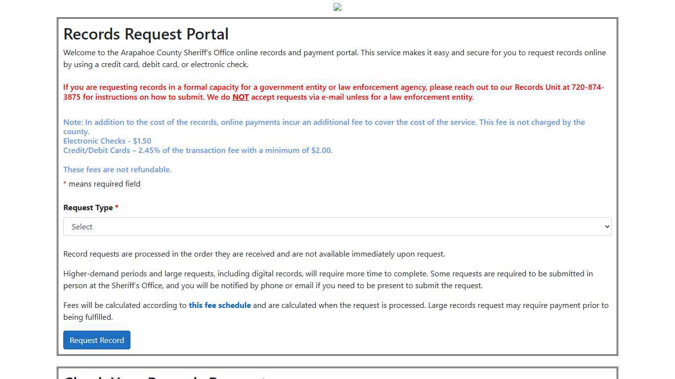 Home page - InfoRequest